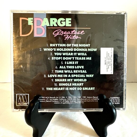 DeBarge Greatest Hits CD Motown Out Of Print OOP 1992 Very Rare BRAND NEW SEALED - Picture 2 of 4